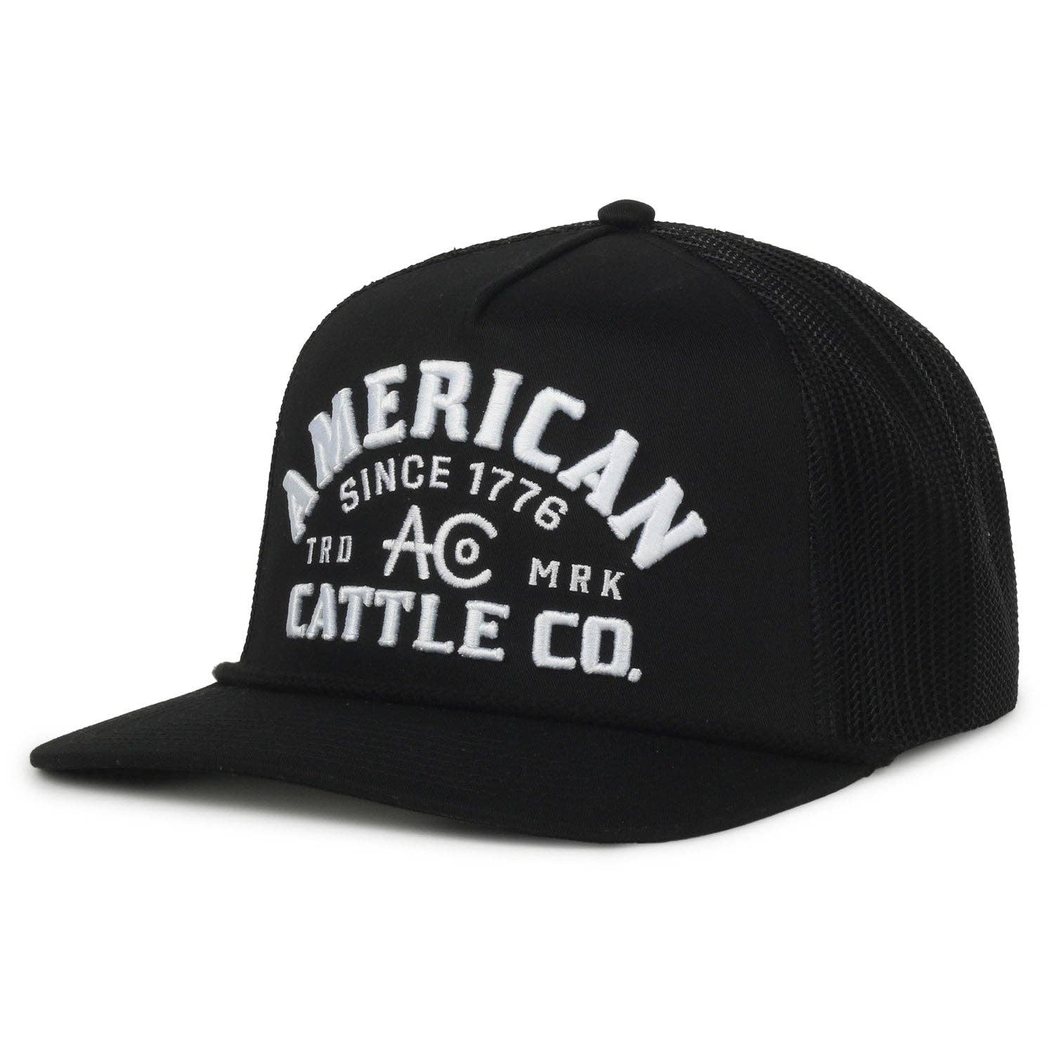 American Cattle Co - ACC Mark Hat: Black