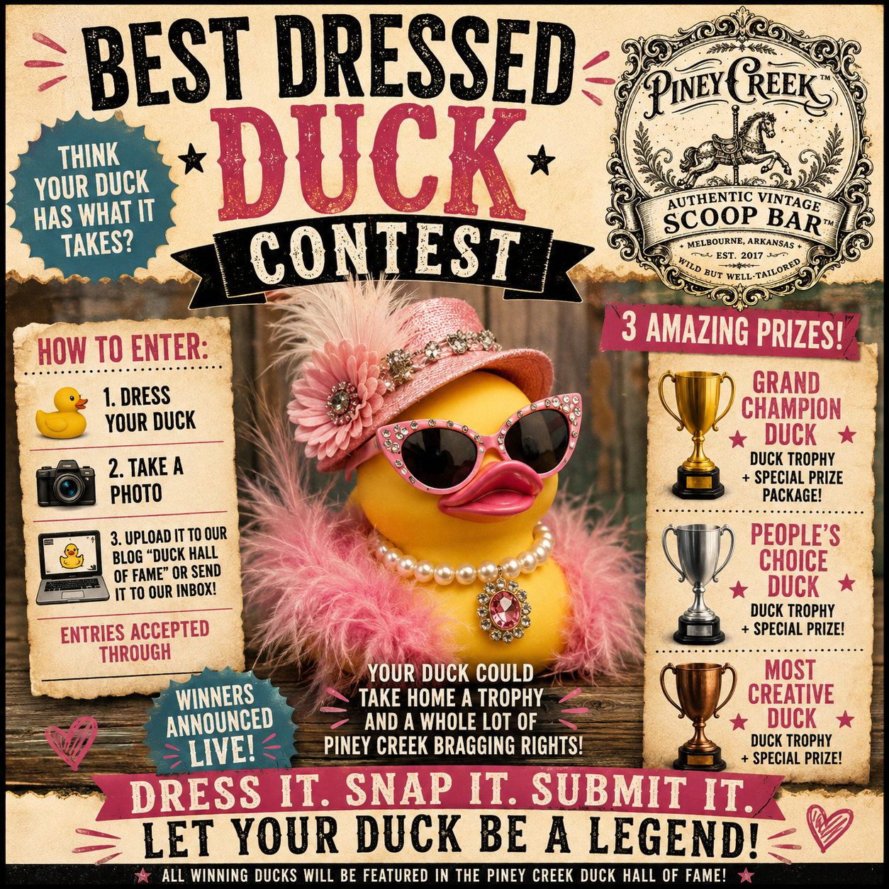 Best Dressed Duck Contest 2026