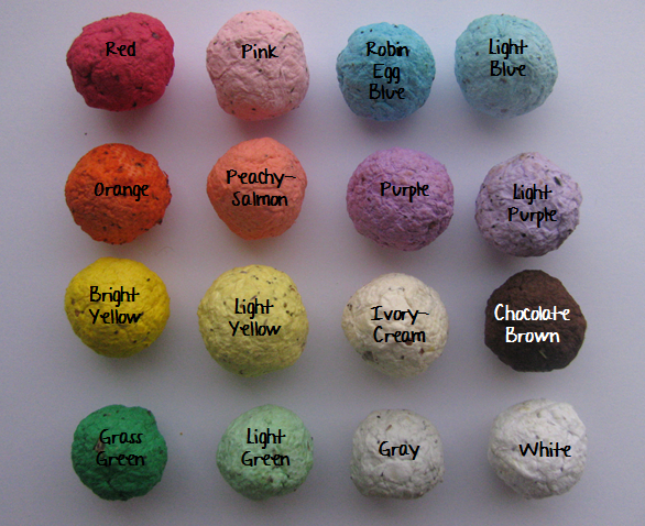 5000. BULK Wildflower Seed Balls