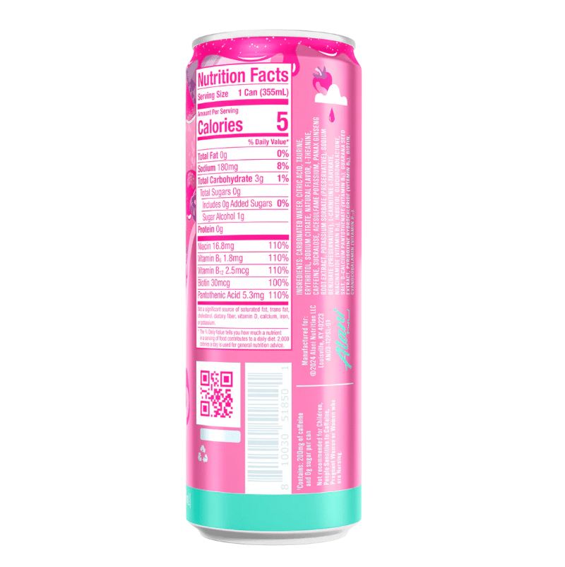 8500. Alani Nu Energy  - 12 Oz - Pink Slush