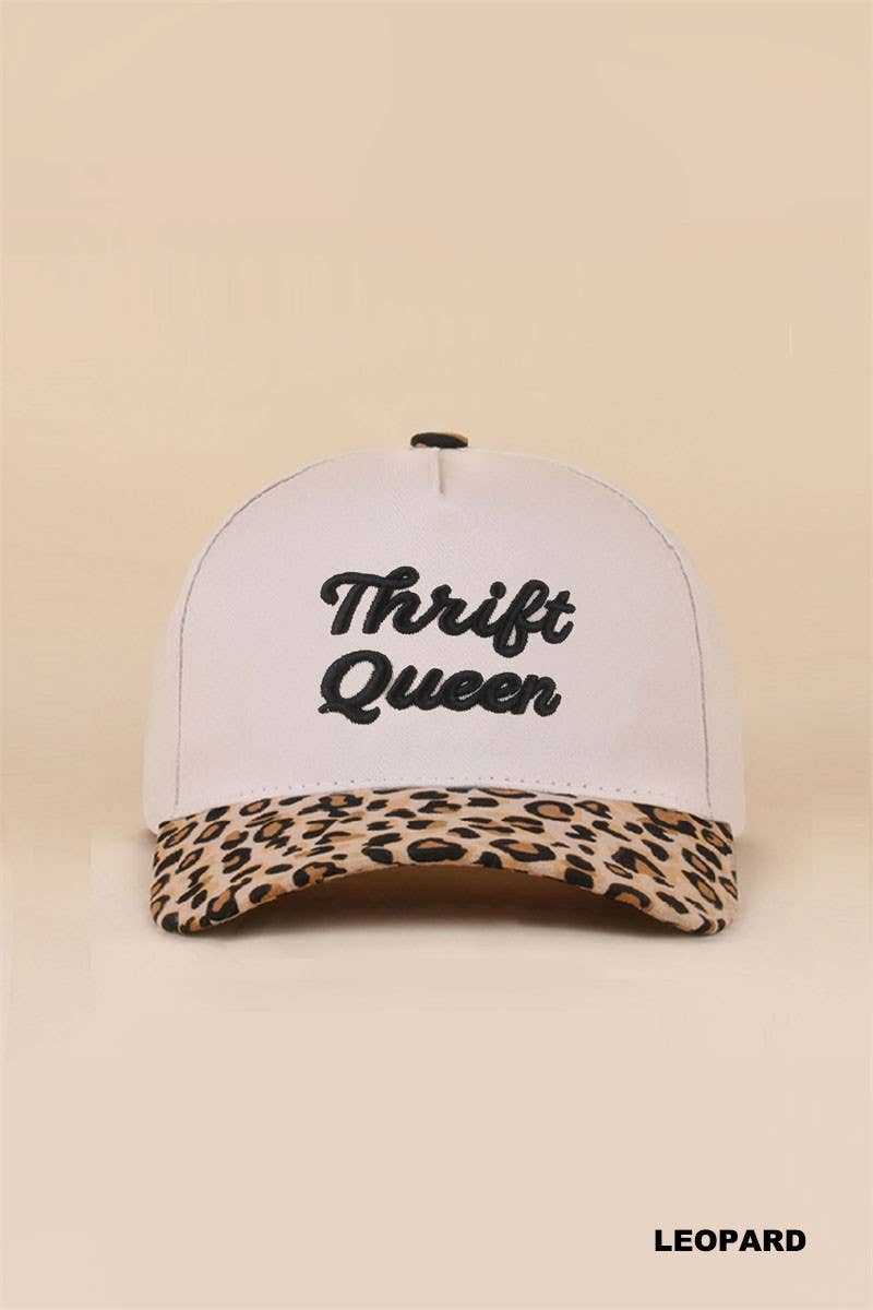 Thrift Queen Two Tone Snapback Hat