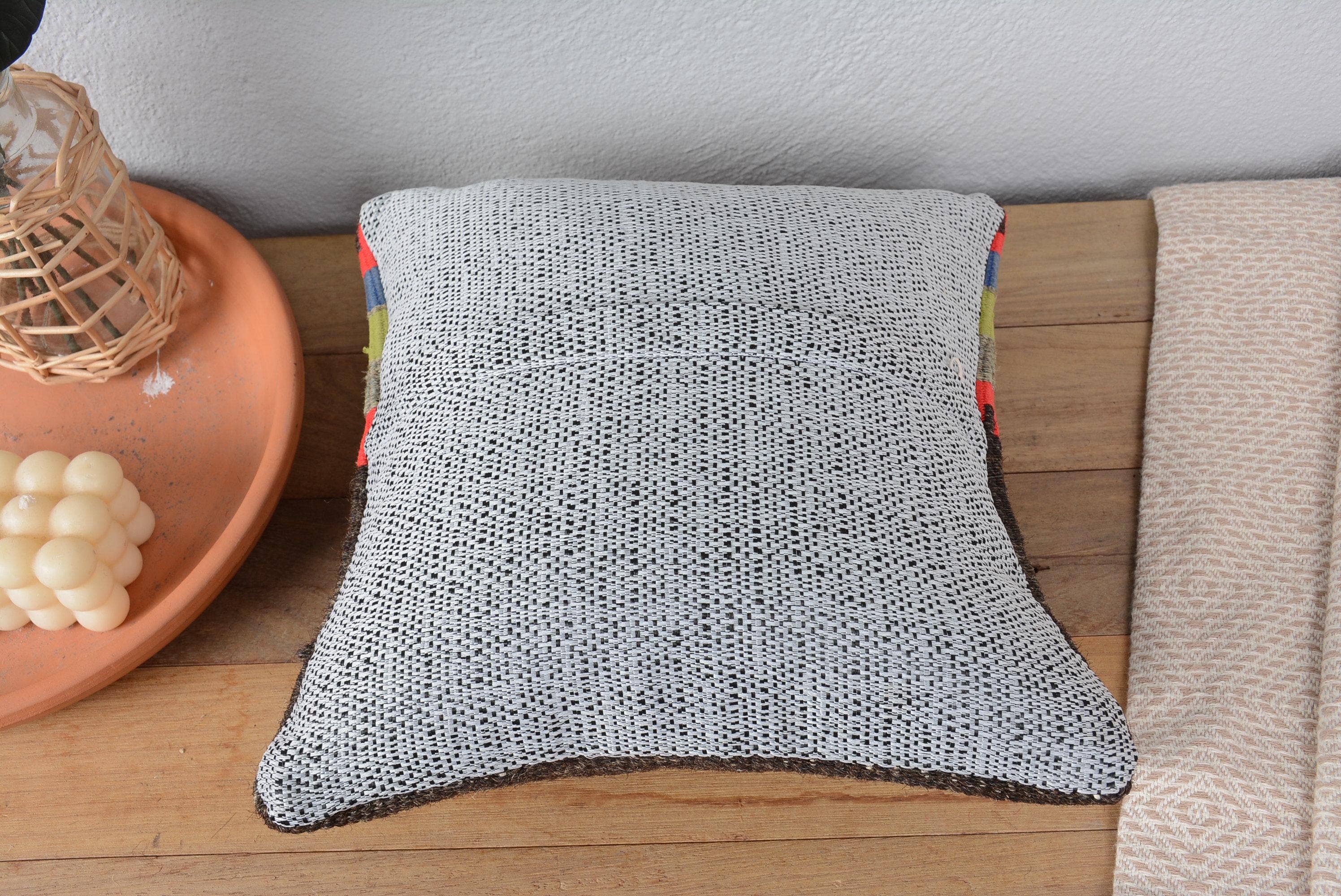 Boho Kilim Pillow Sham Cover Interior Designer Cushion