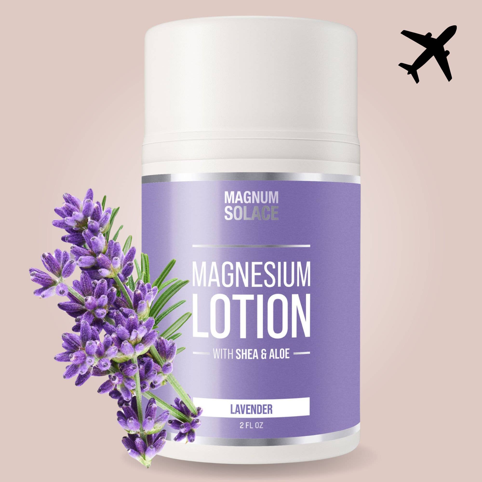 7422. 2oz Magnesium Lotion - Restless Legs & Muscle Pain Relief