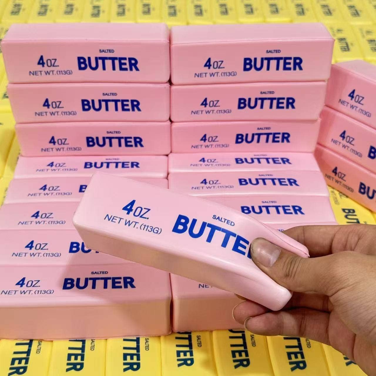 6505. Butter Stick Squishy Toy Slow Rising Fidget Toy