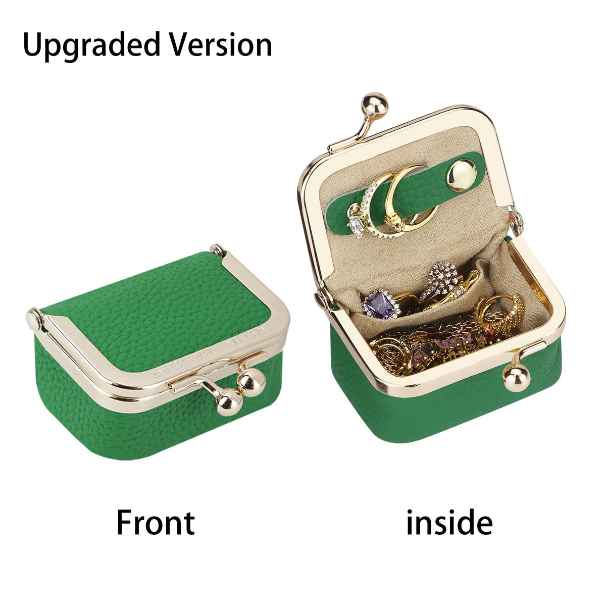1894 Mini Leather Jewelry Case – Overstock Colors