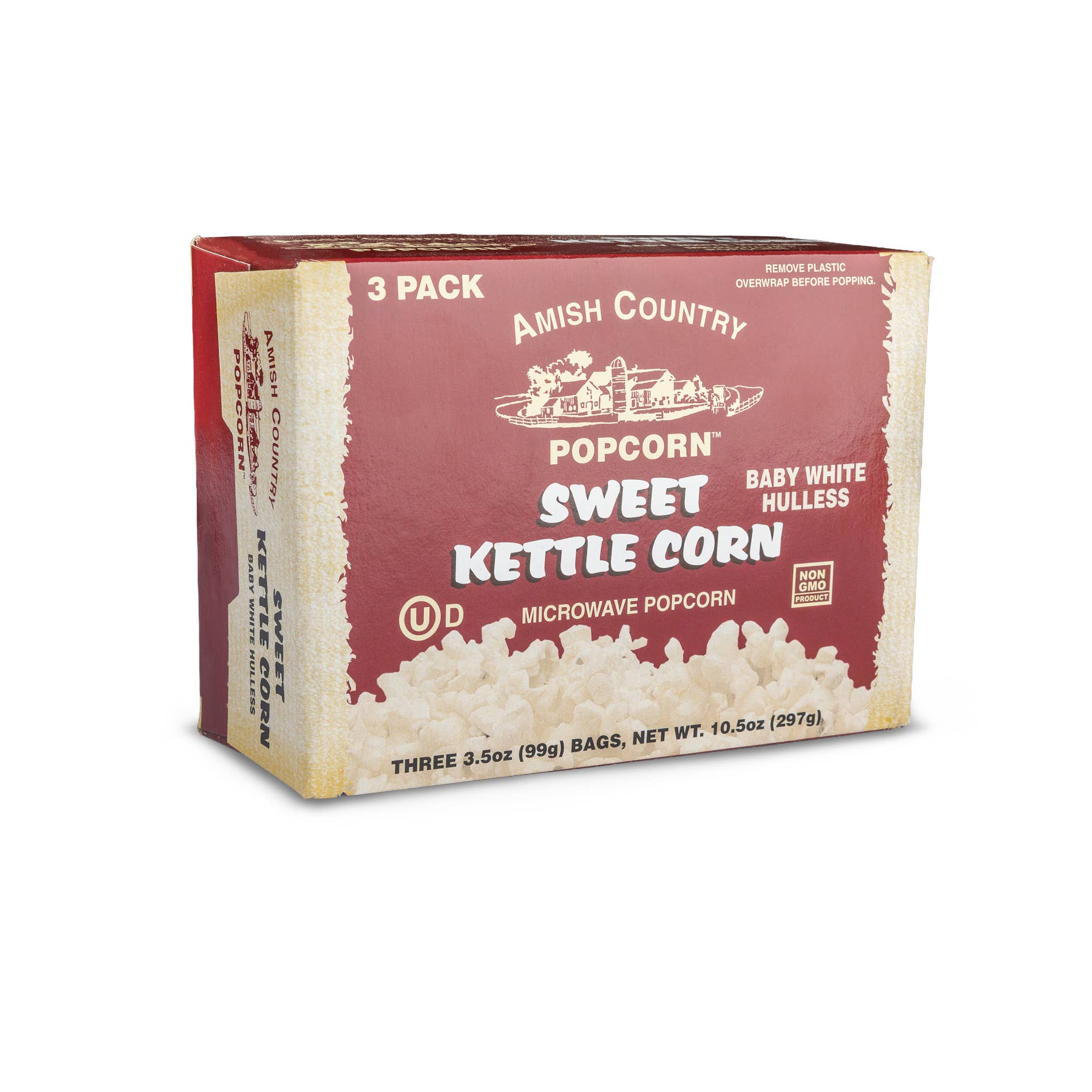 8103. 3pk Microwave Sweet Kettle Popcorn