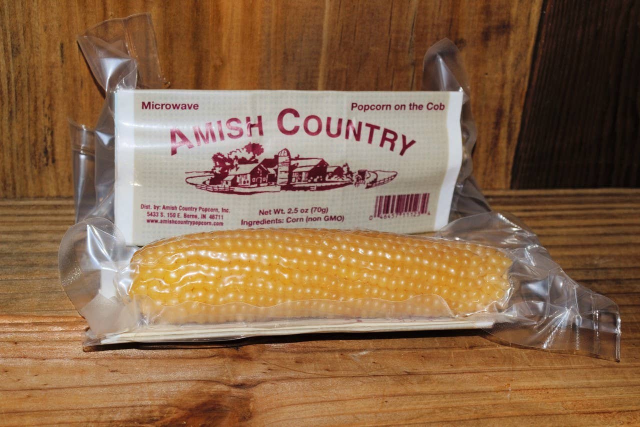 8106. White Popcorn Microwave Cobs