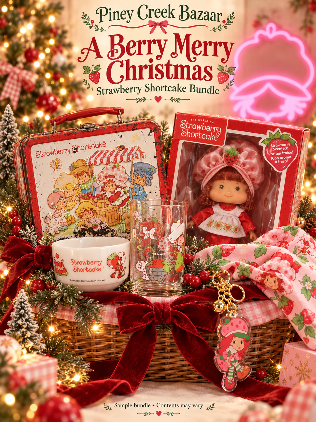 2981. $75 Christmas Single Scoop - Berry Merry Christmas