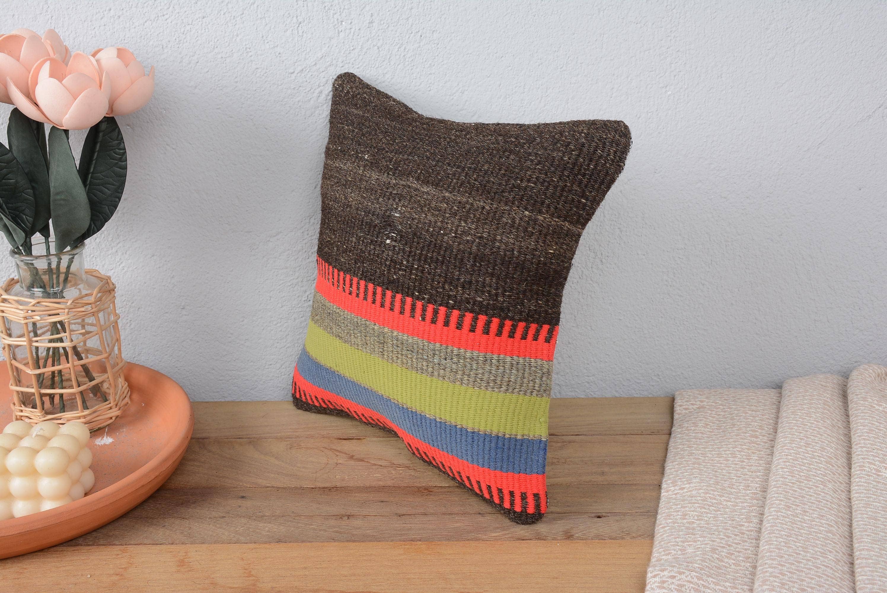 Boho Kilim Pillow Sham Cover Interior Designer Cushion