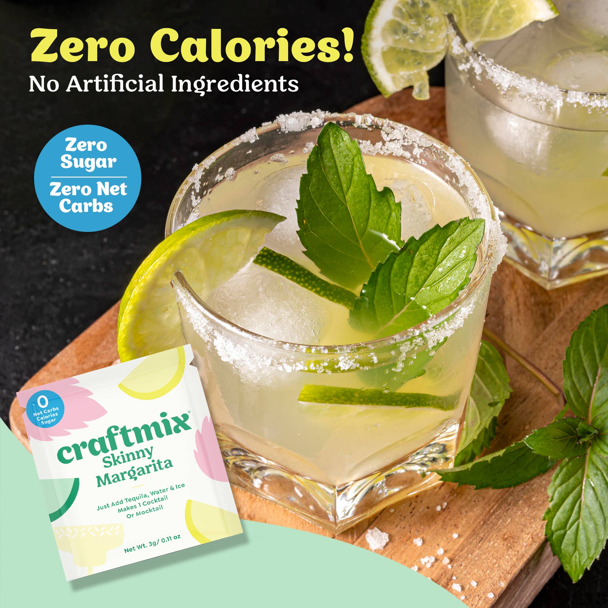 8562. Skinny Margarita Cocktail / Mocktail Mixer