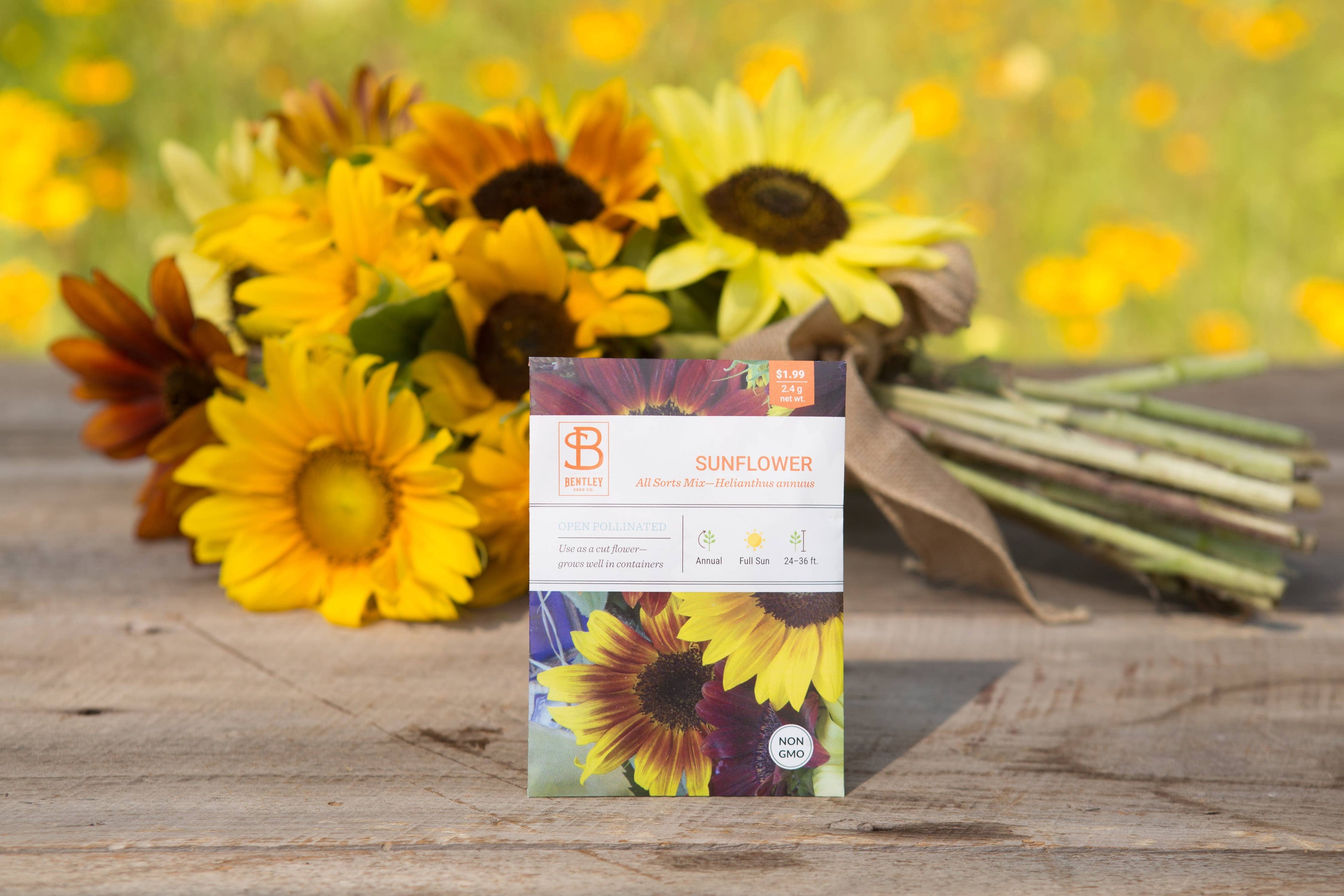 2210. Sunflower, All Sorts Mix Seed Packets