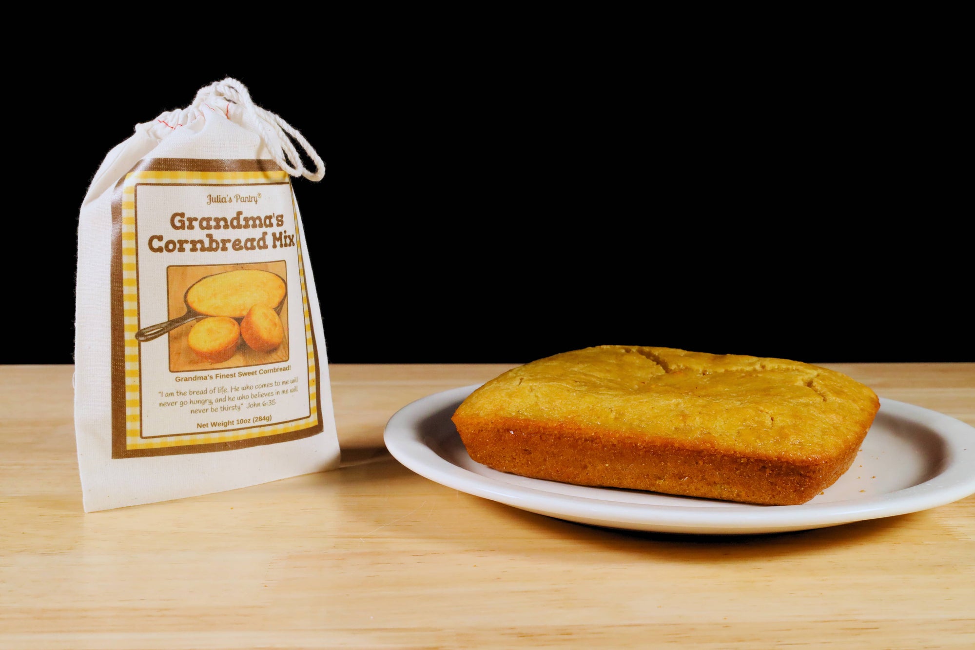 Grandma's Sweet Cornbread Mix, 10oz Cloth