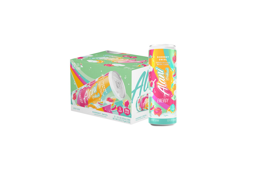 8507. Alani Nu Energy - - 12 Oz - Sherbert Swirl