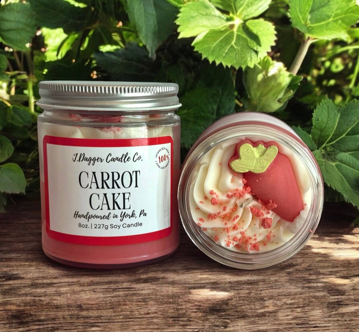 8oz. Carrot Cake Soy Dessert Candle