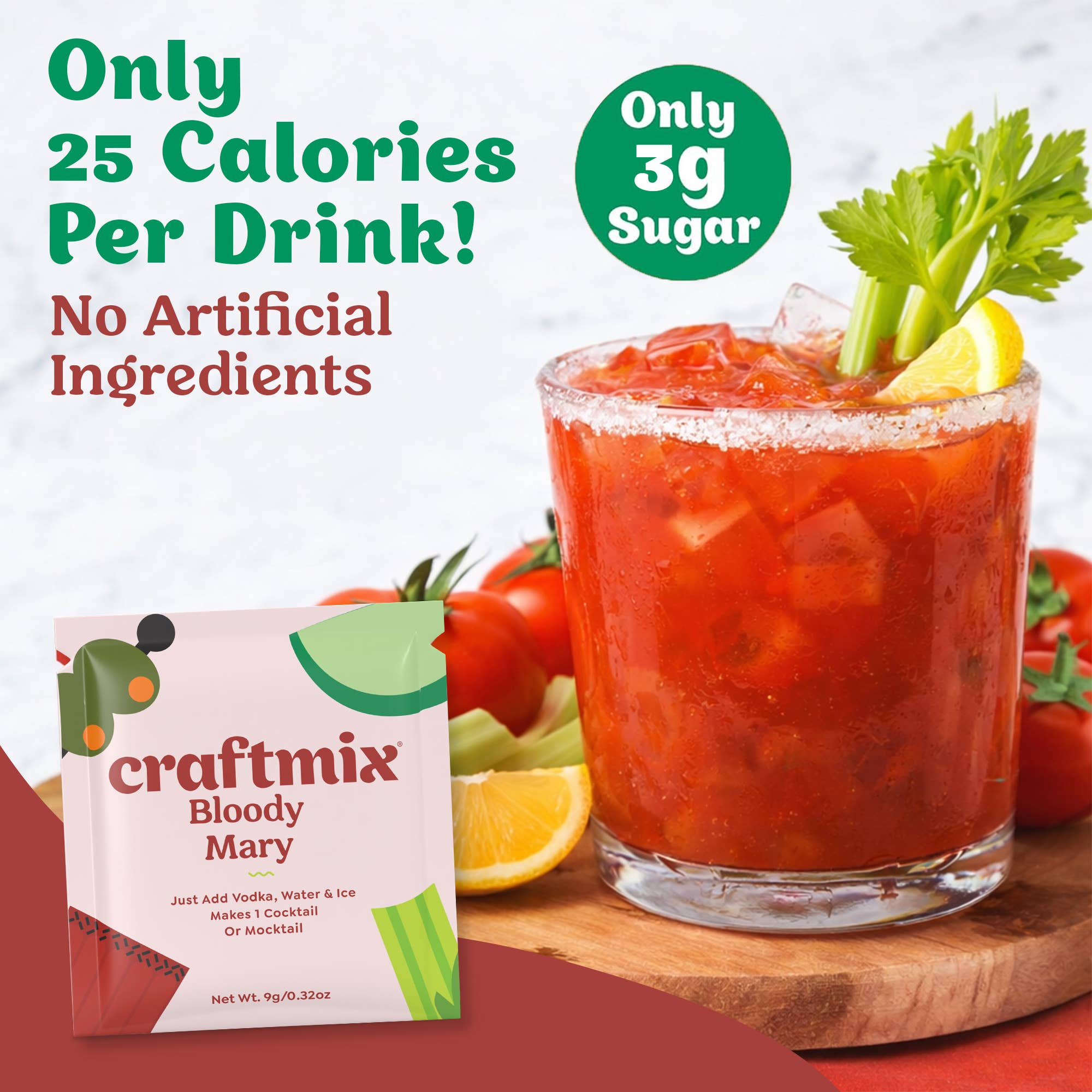 8558. Bloody Mary Cocktail/Mocktail Mixer