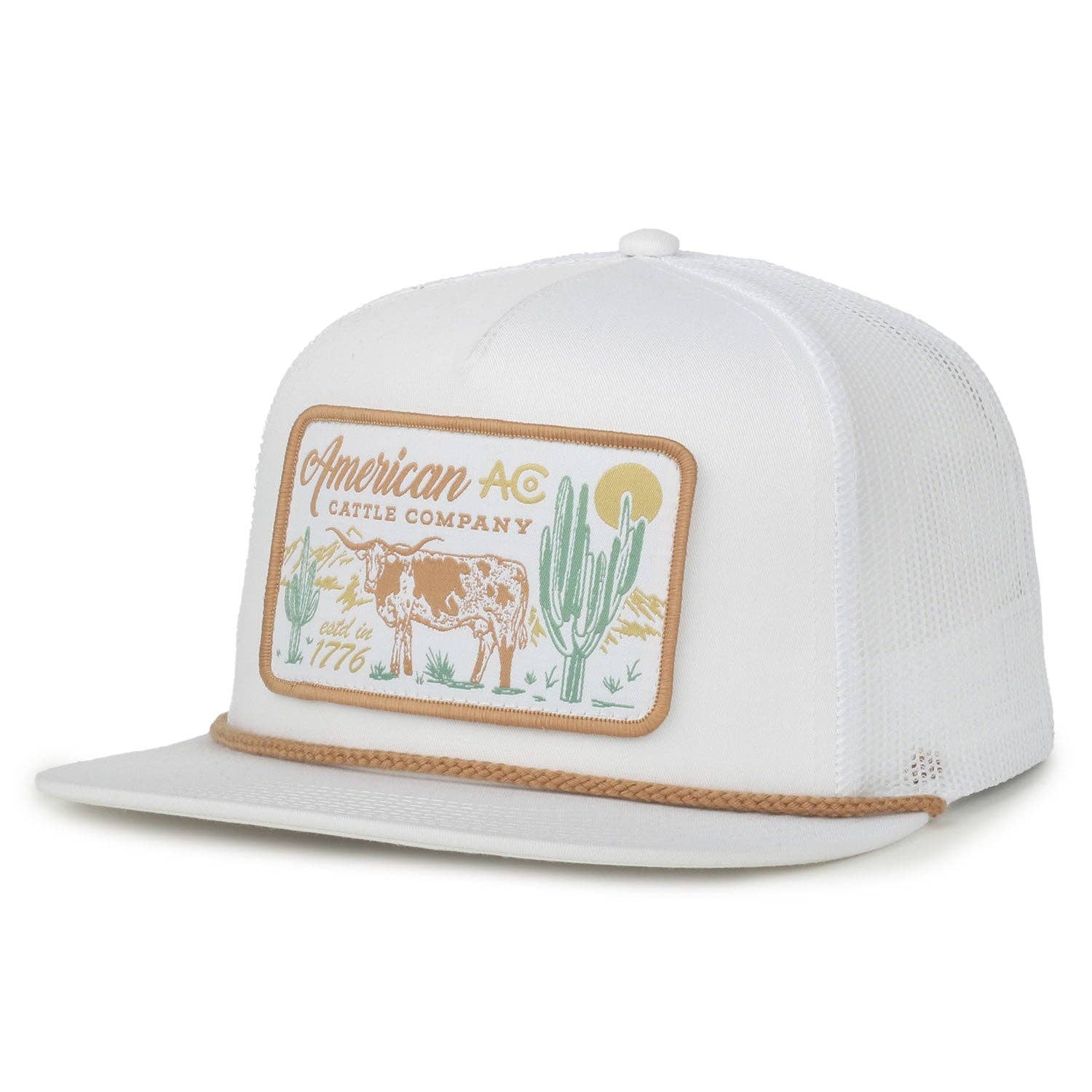 American Cattle Co - On the Range Hat: White