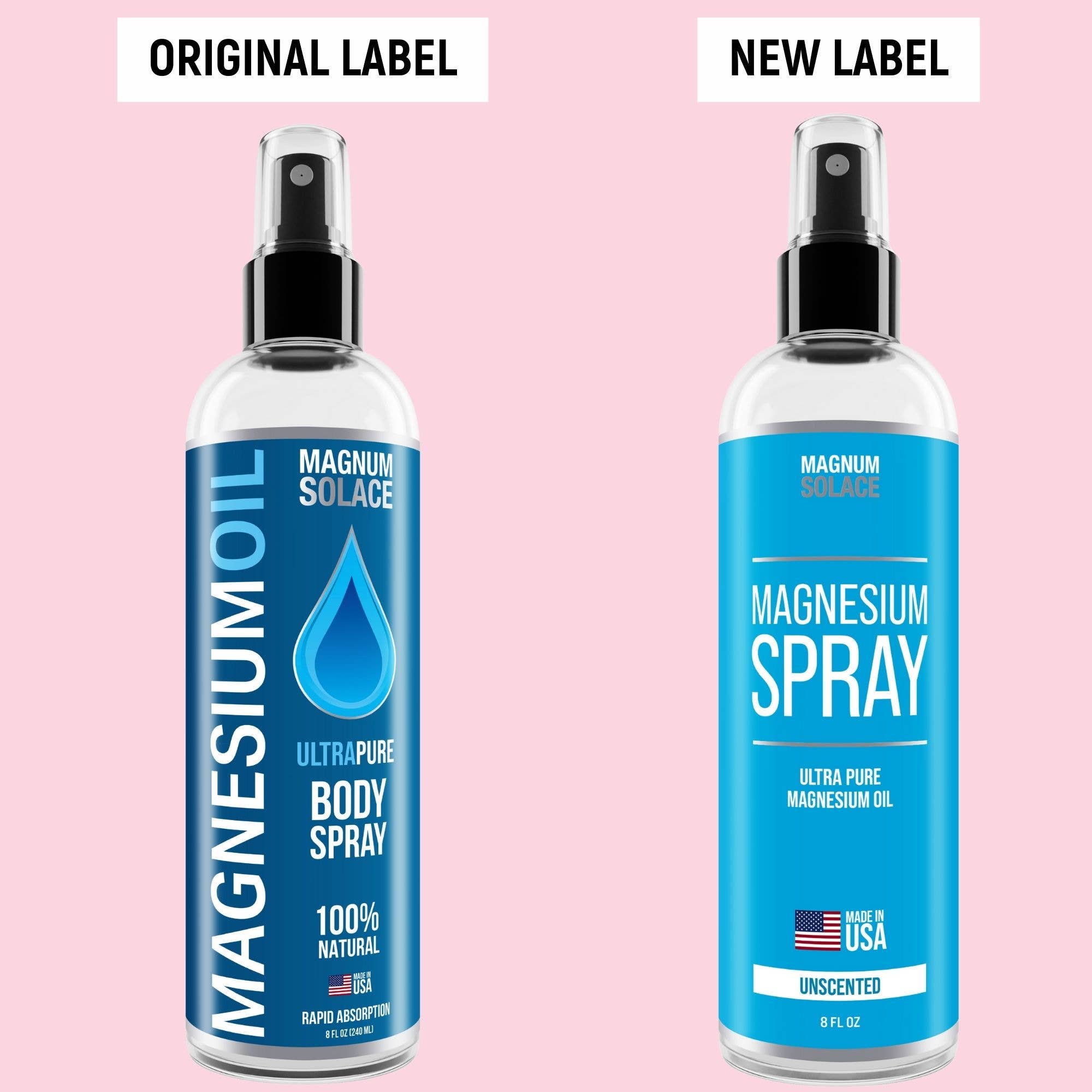 7420. Magnesium Oil Spray for Restless Legs, Sleep, Muscle Relief