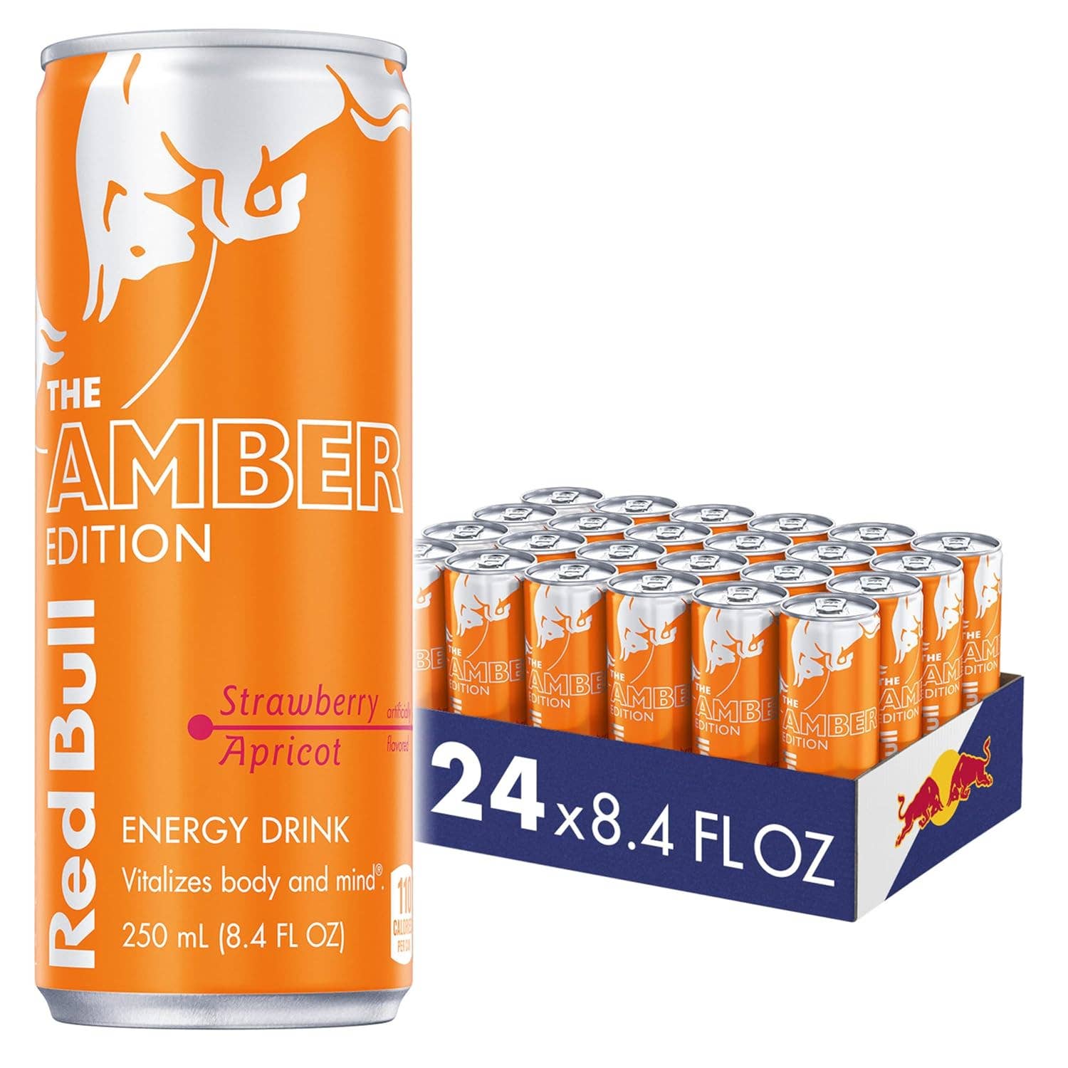 8501. RED BULL - AMBER 8OZ
