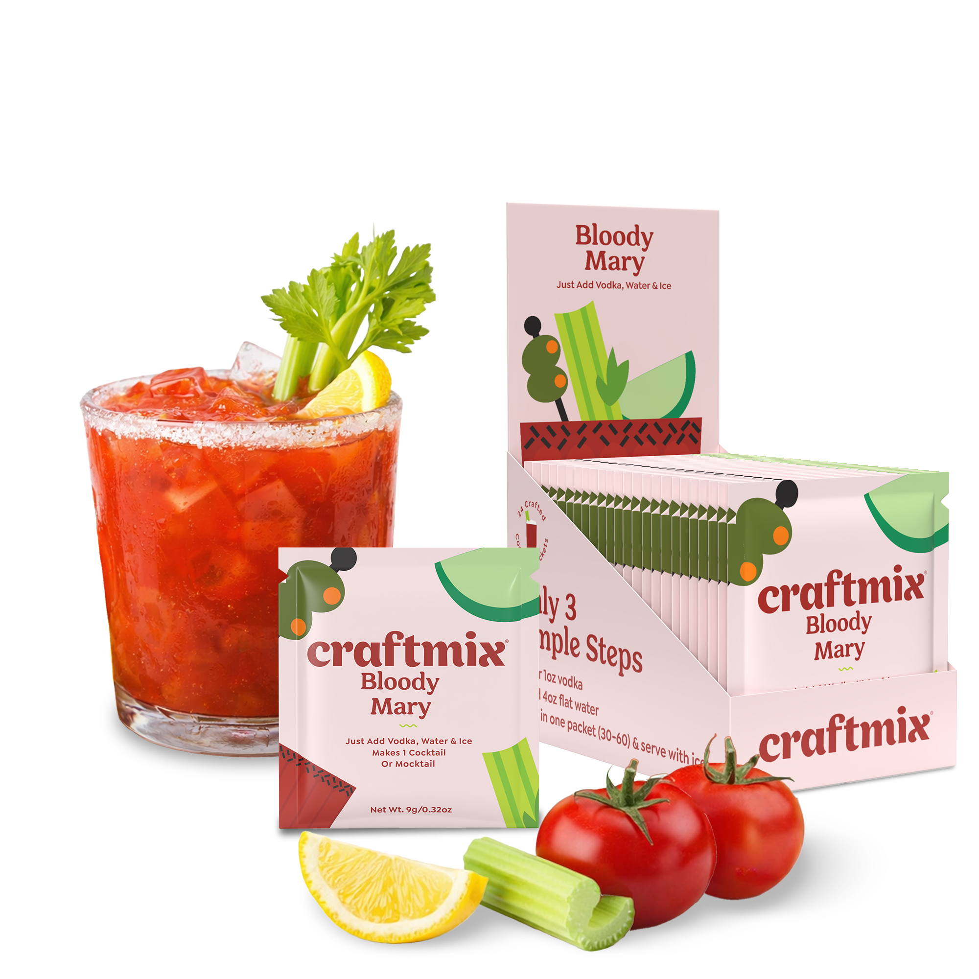 8558. Bloody Mary Cocktail/Mocktail Mixer