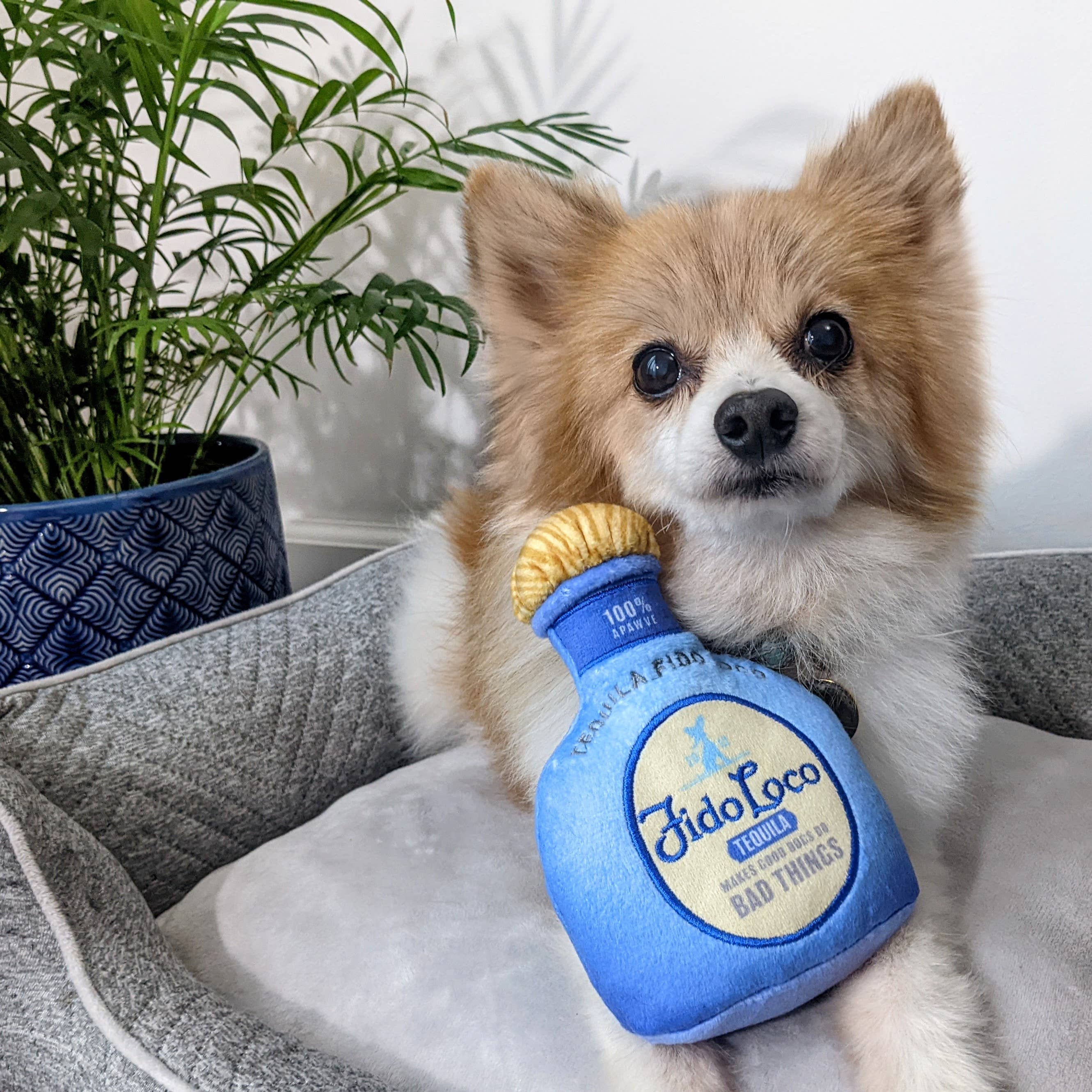 7515. Fido Loco Tequila Dog Toy