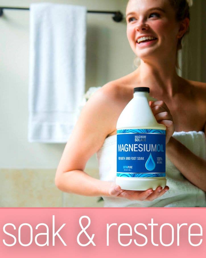 7420. Magnesium Oil Spray for Restless Legs, Sleep, Muscle Relief