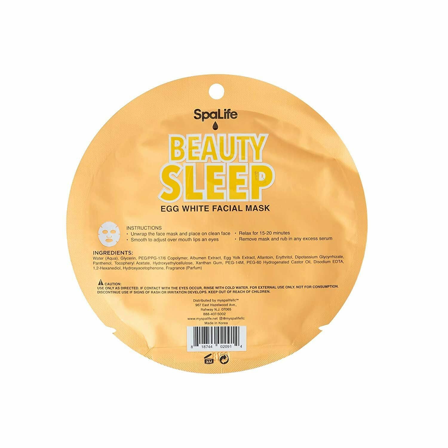 7405. Beauty Sleep Overnight Egg White Infused Facial Mask