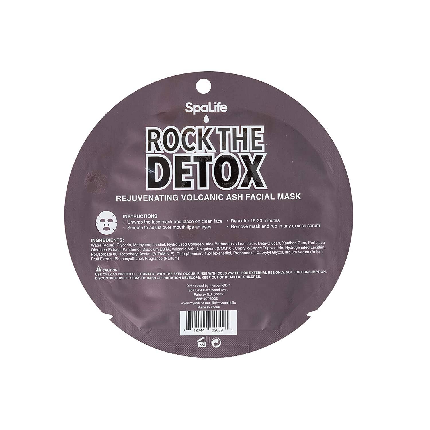 7408. Rock the Detox Rejuvenating Volcanic Ash Facial Mask
