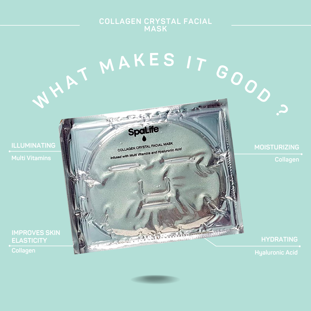 7413. Ultimate Collagen Crystal Hydrogel Facial Mask