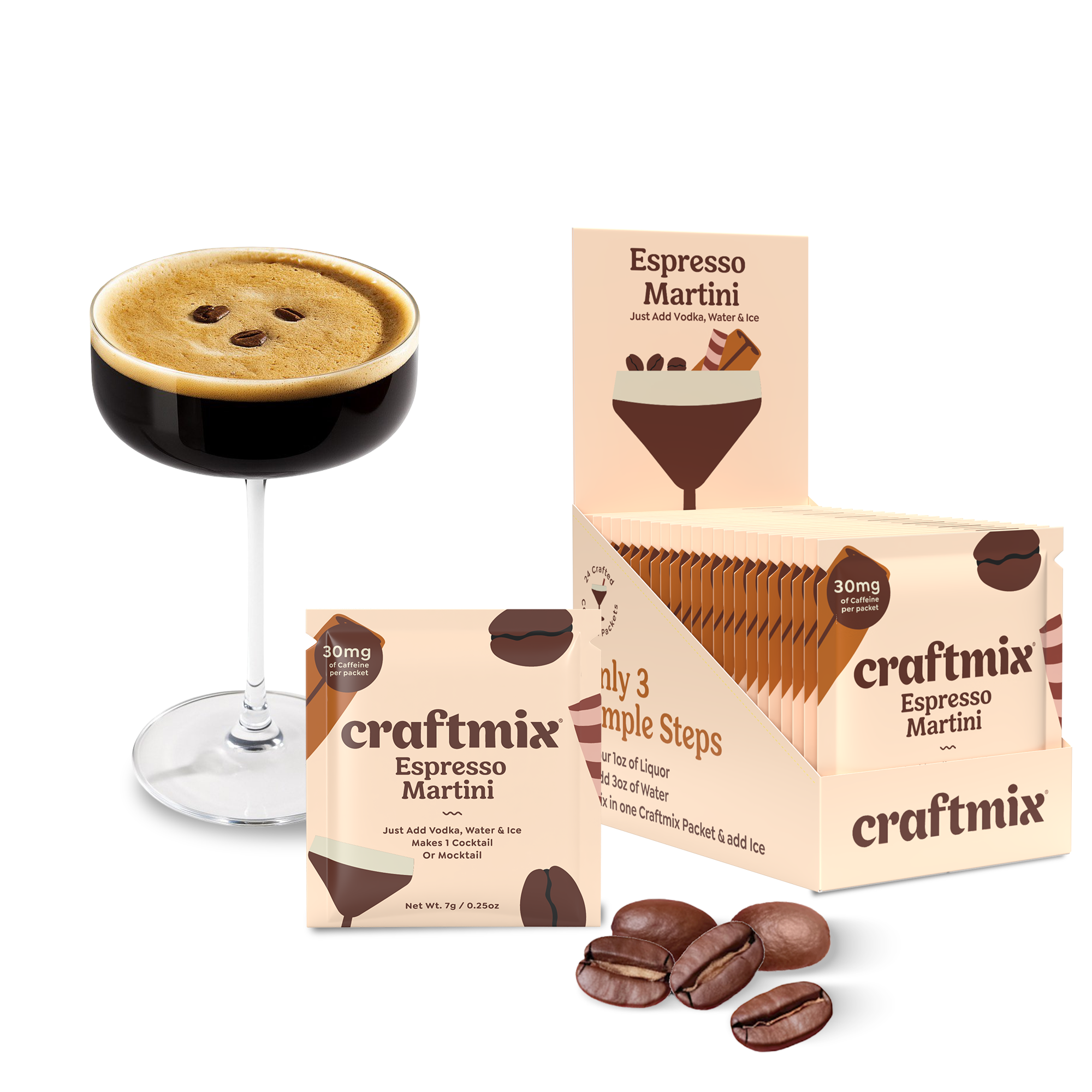 8564. Espresso Martini Cocktail / Mocktail Mixer