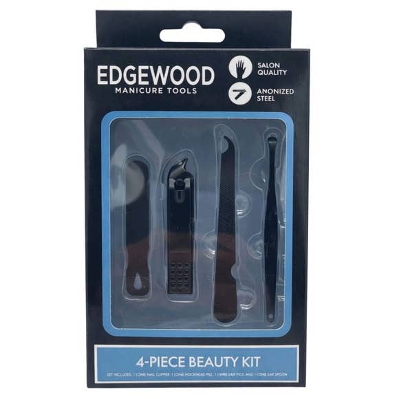 4 Piece Nail Care Set Manicure Kit