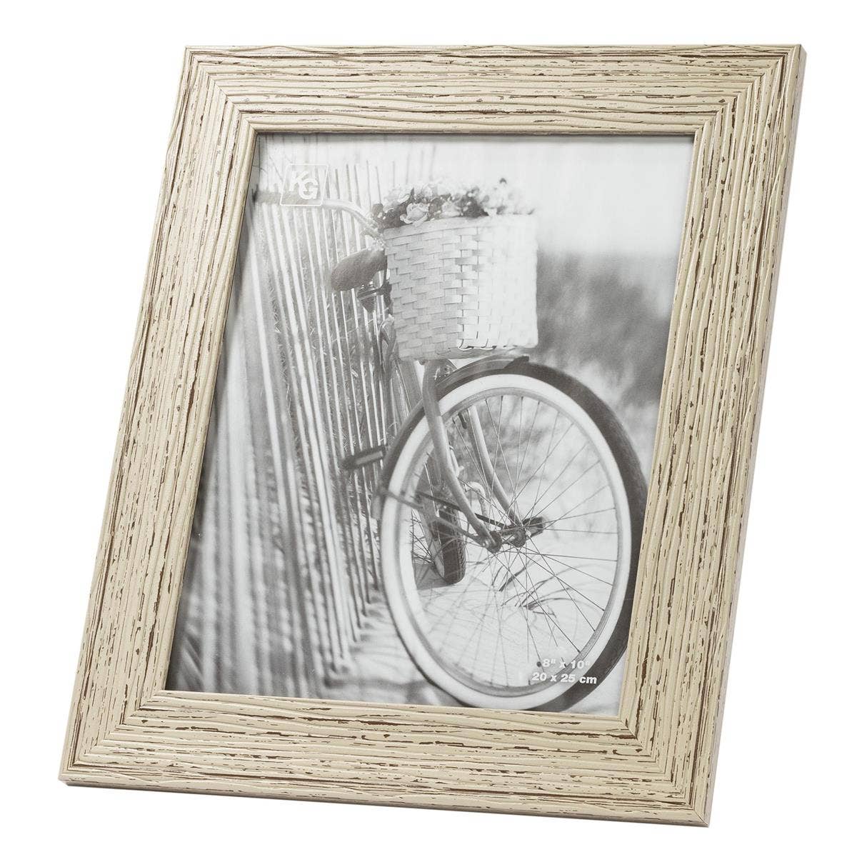 Kiera Grace Maya Frame, Weathered WHITE BEACHWOOD FINISH