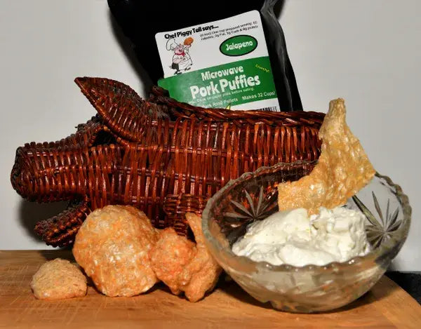 Microwave Pork Rinds Jalapeno, 2oz Bag