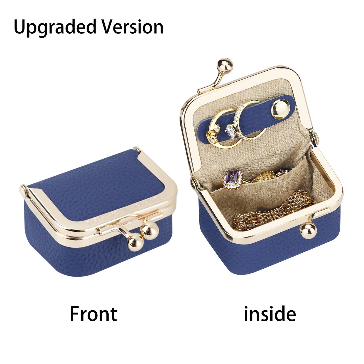 1894 Mini Leather Jewelry Case – Overstock Colors