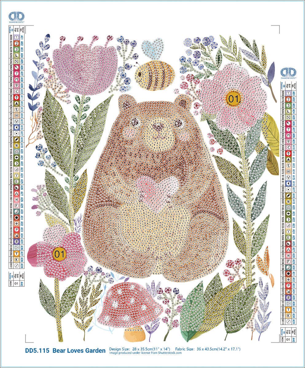Bear Loves Garden