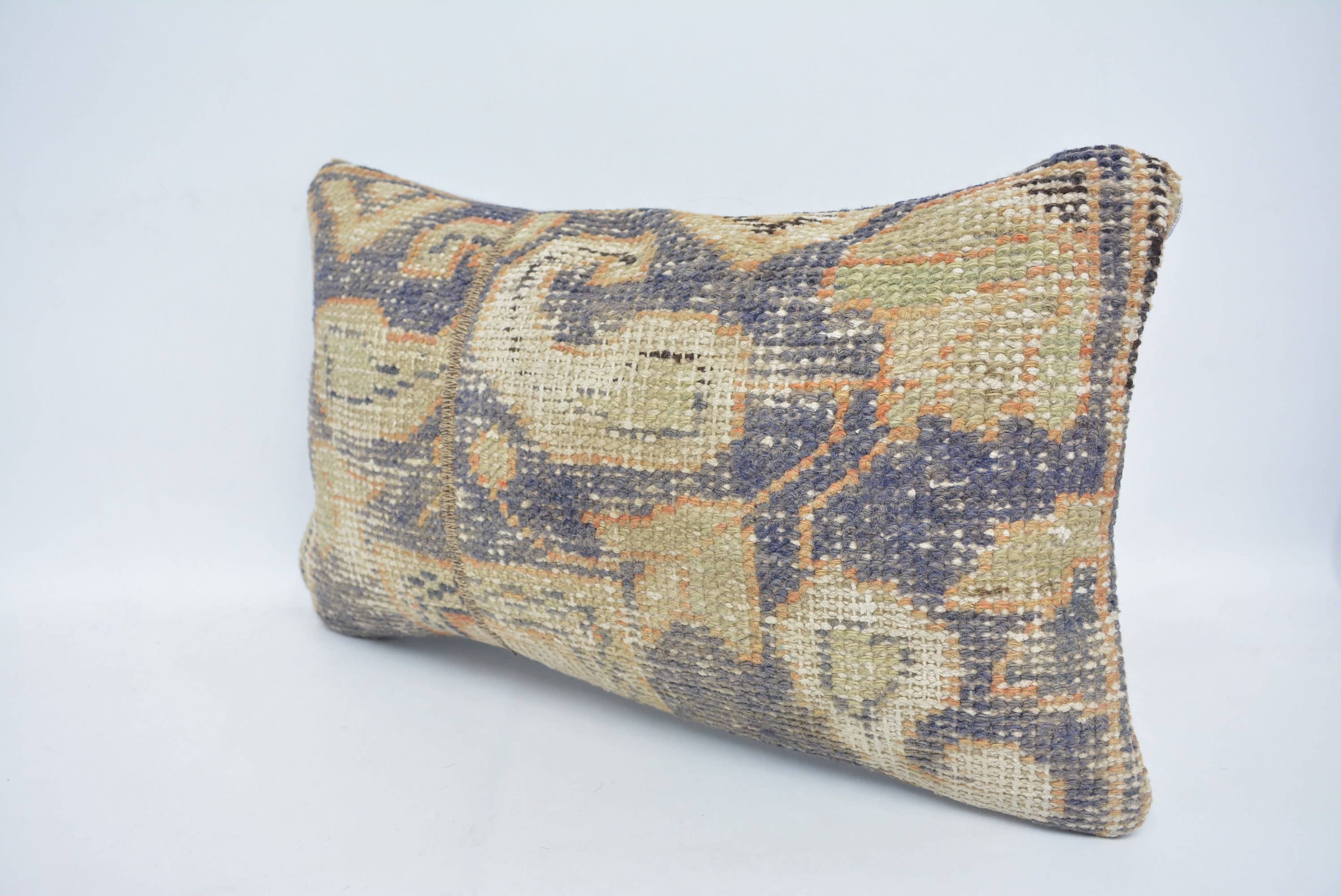 Designer Personalized Kilim Rug Pillow Cover 12x20