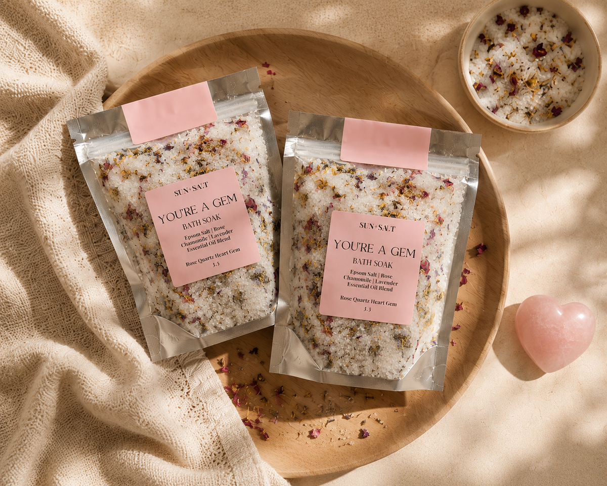 You're a Gem Bath Soak - Fall Gift - Self Care Bath Salt