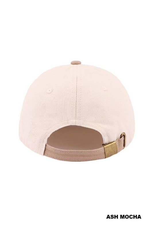 I'm Yours No Refunds Two Tone Canvas Cotton Cap