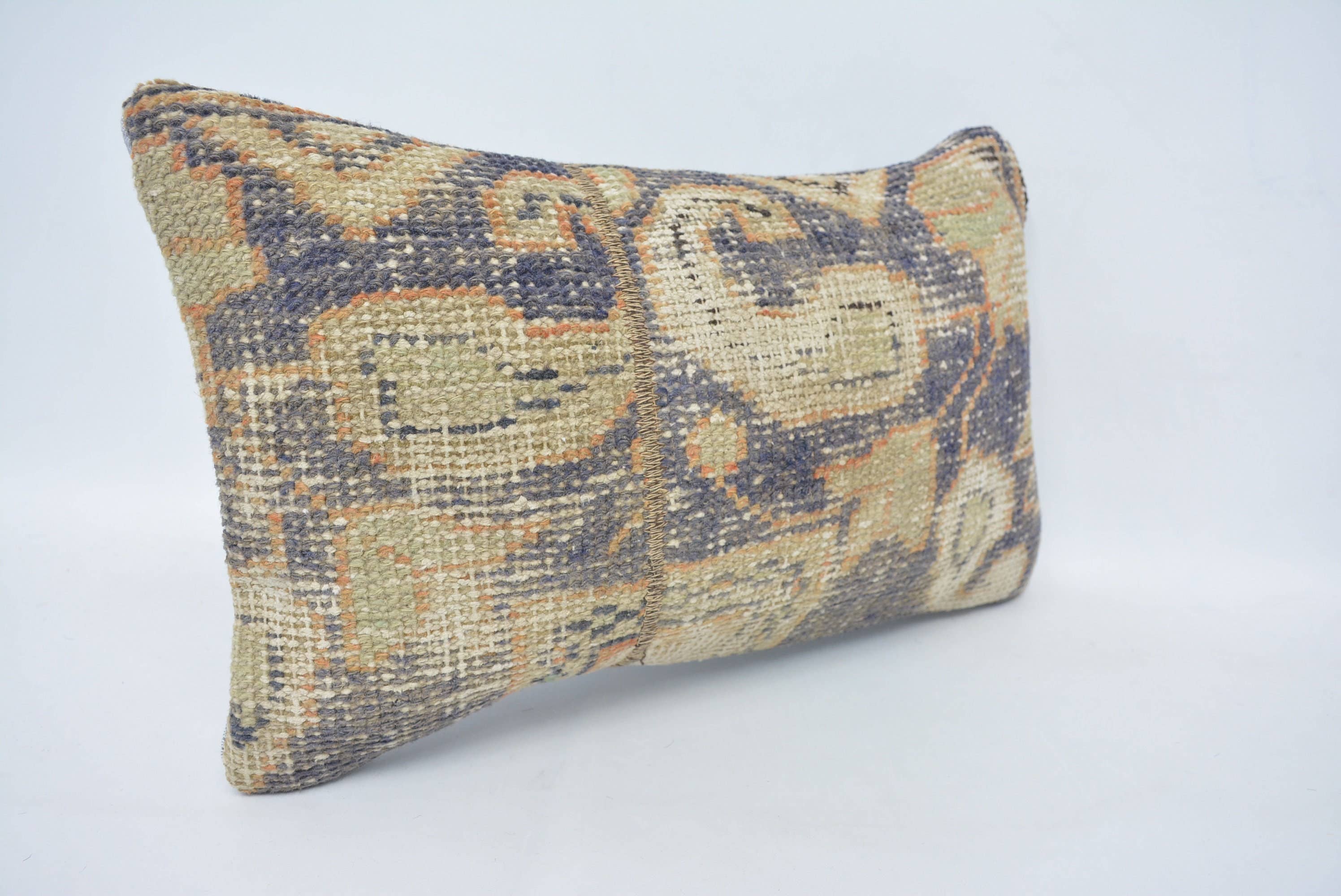 Designer Personalized Kilim Rug Pillow Cover 12x20