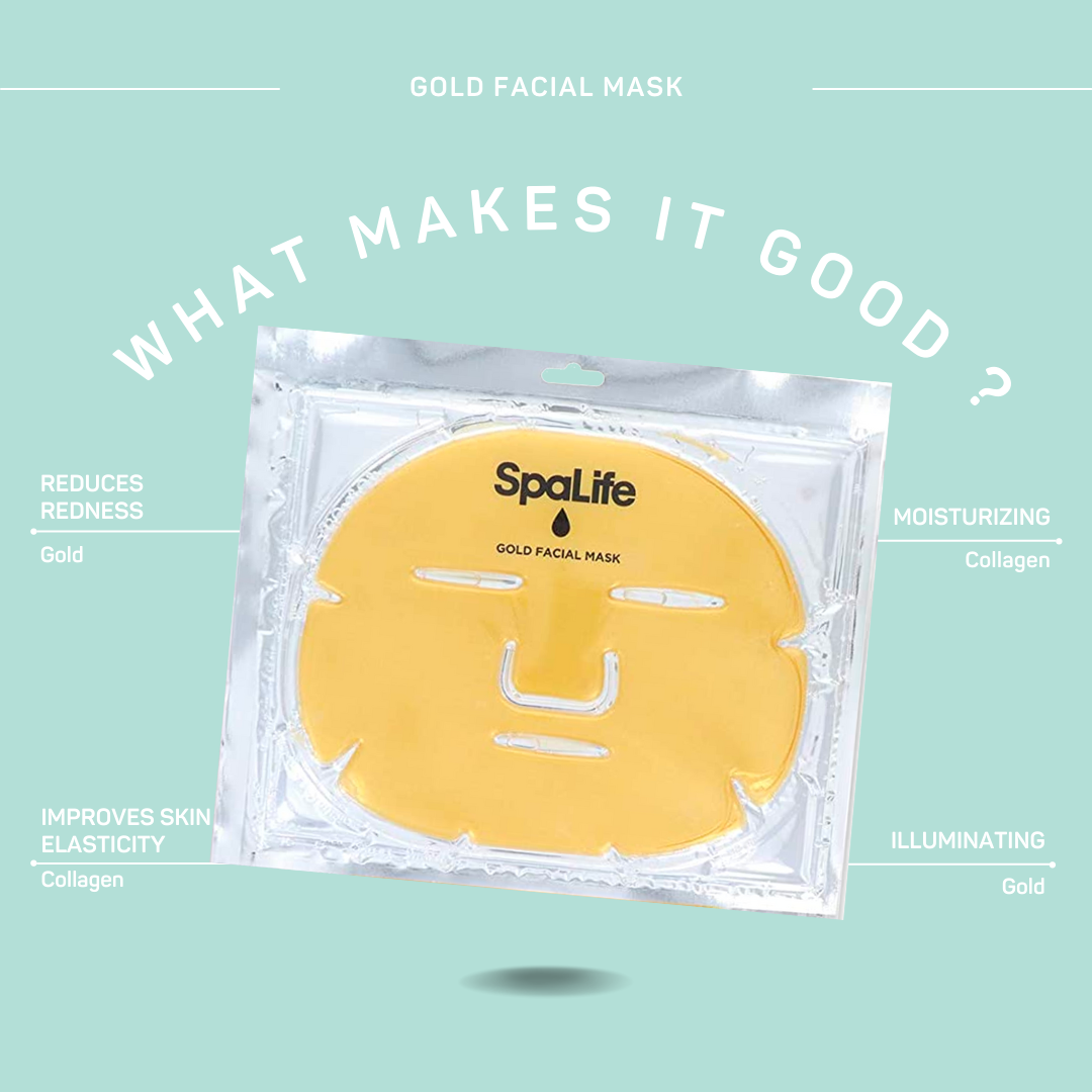 7406. Gold Ultimate Hydrogel Face Mask | Brightening Skin Care