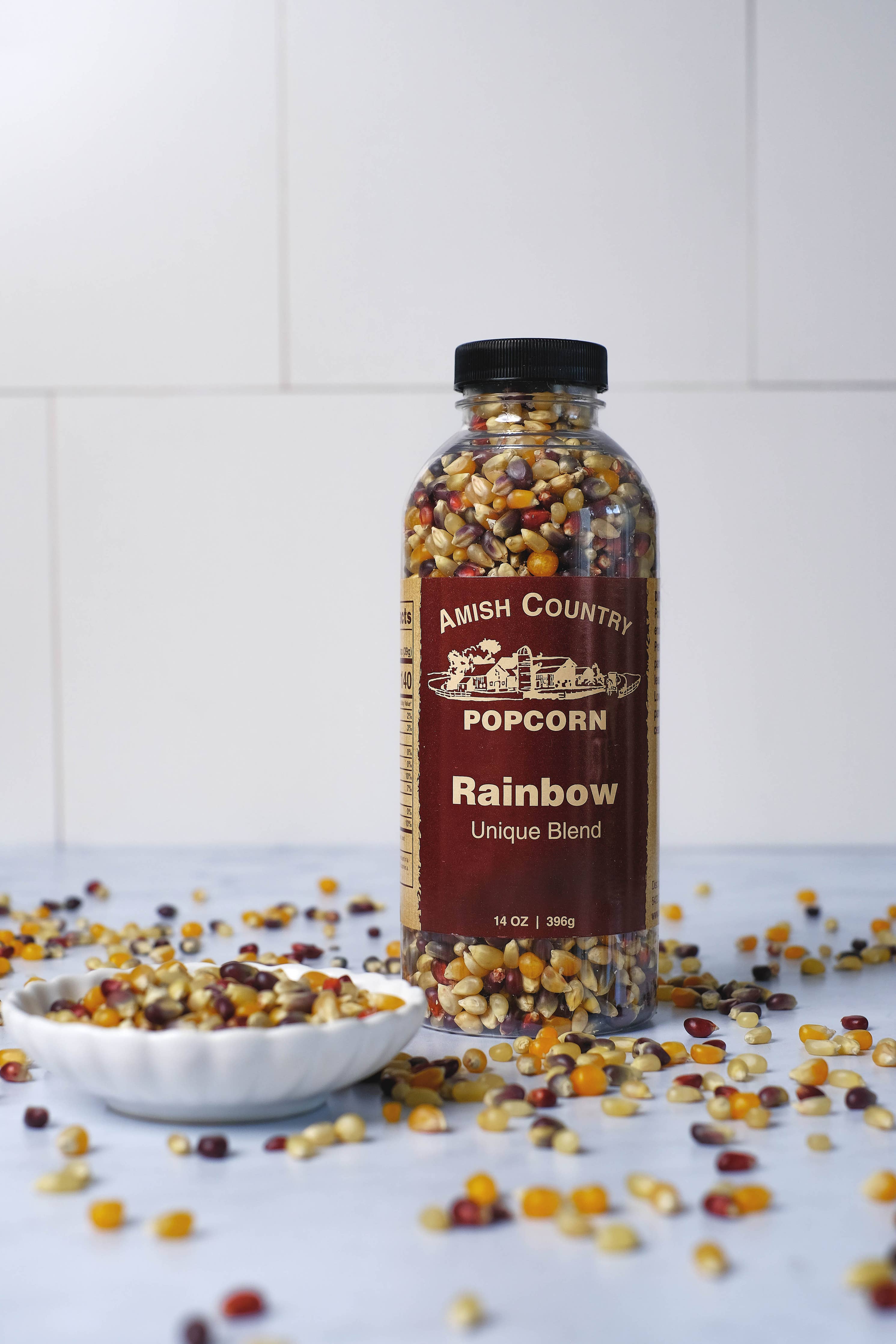 8107. 14oz Bottle of Rainbow Popcorn