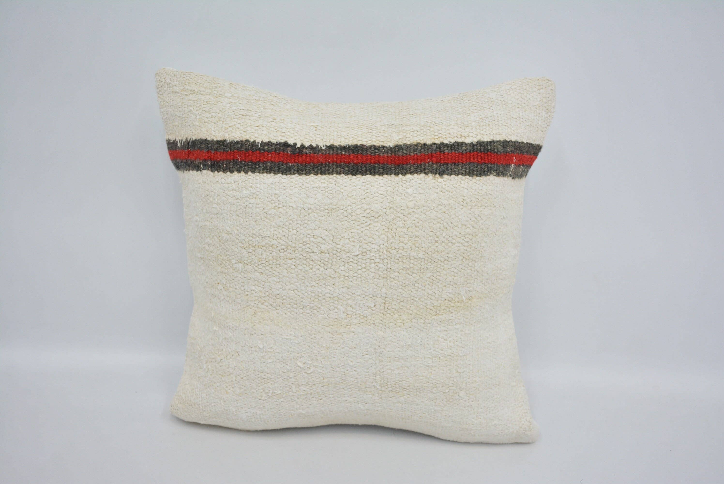 Antique Kilim Hemp Throw Pillow Cover Home Decor