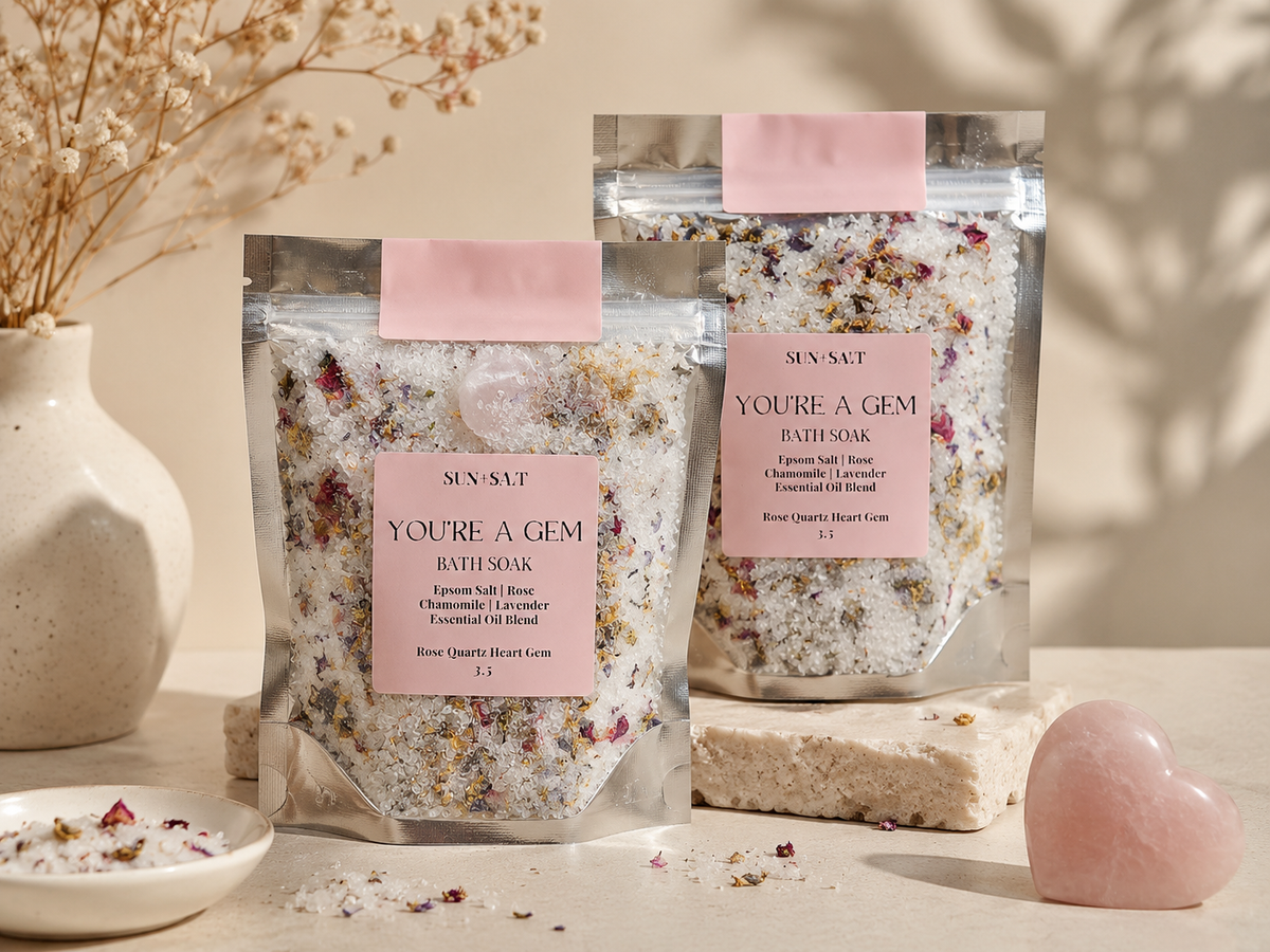 You're a Gem Bath Soak - Fall Gift - Self Care Bath Salt