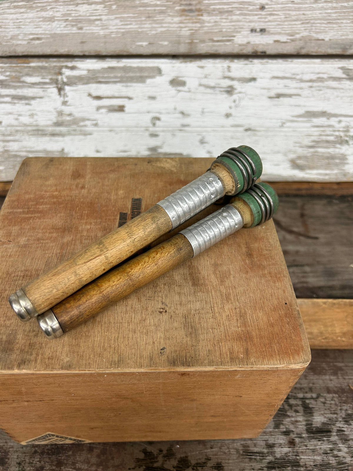 Wood Quill Green Top