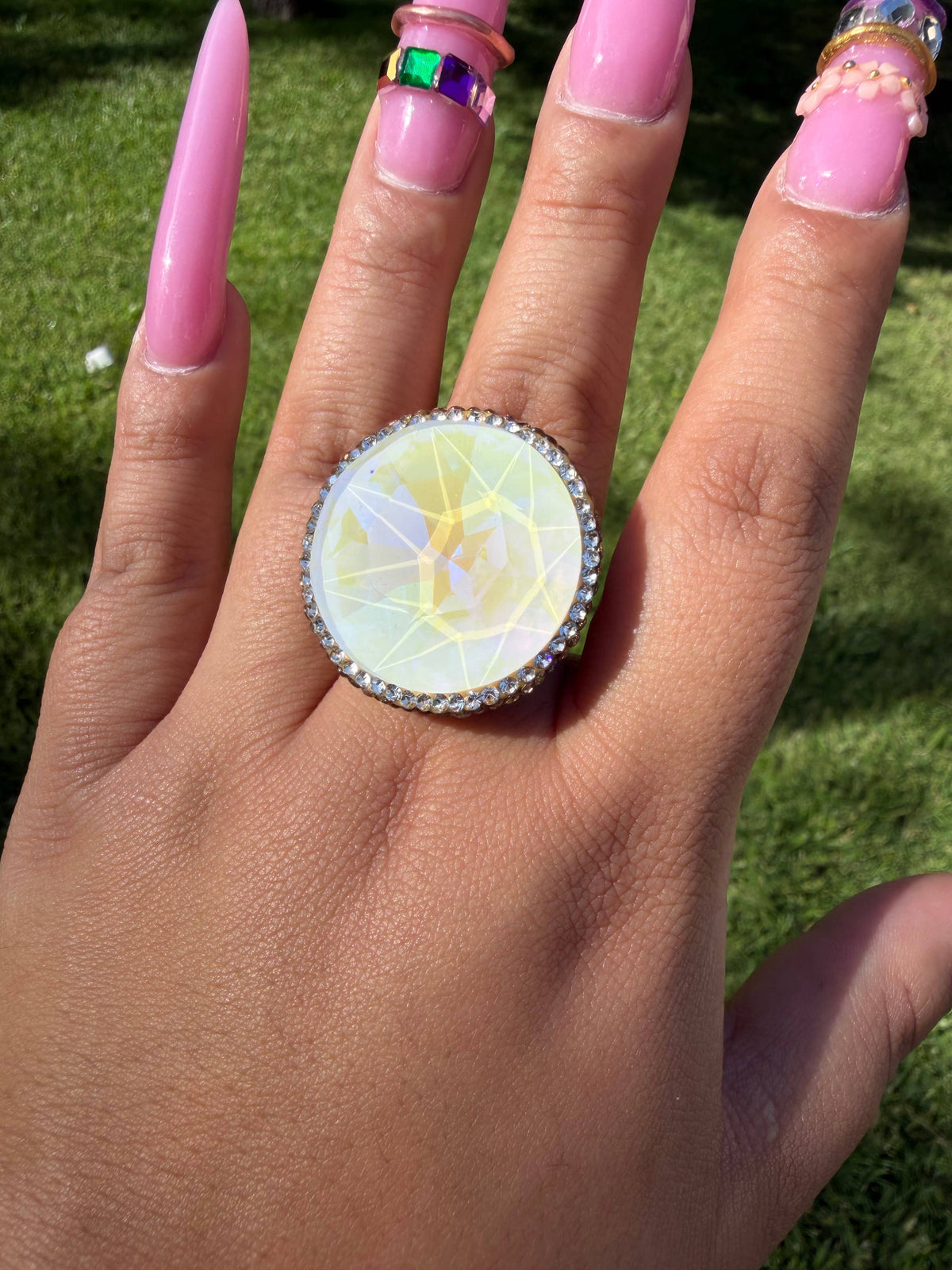 The Paloma Crystal Pavé Ring