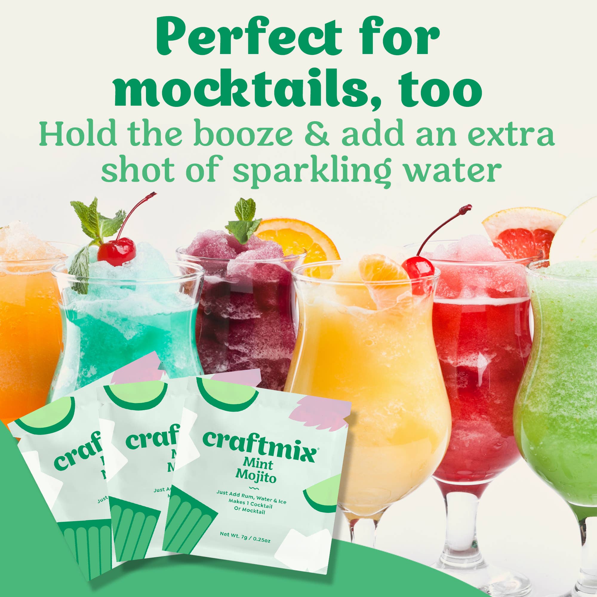 8560. Mint Mojito Cocktail Mixer - Single Packets