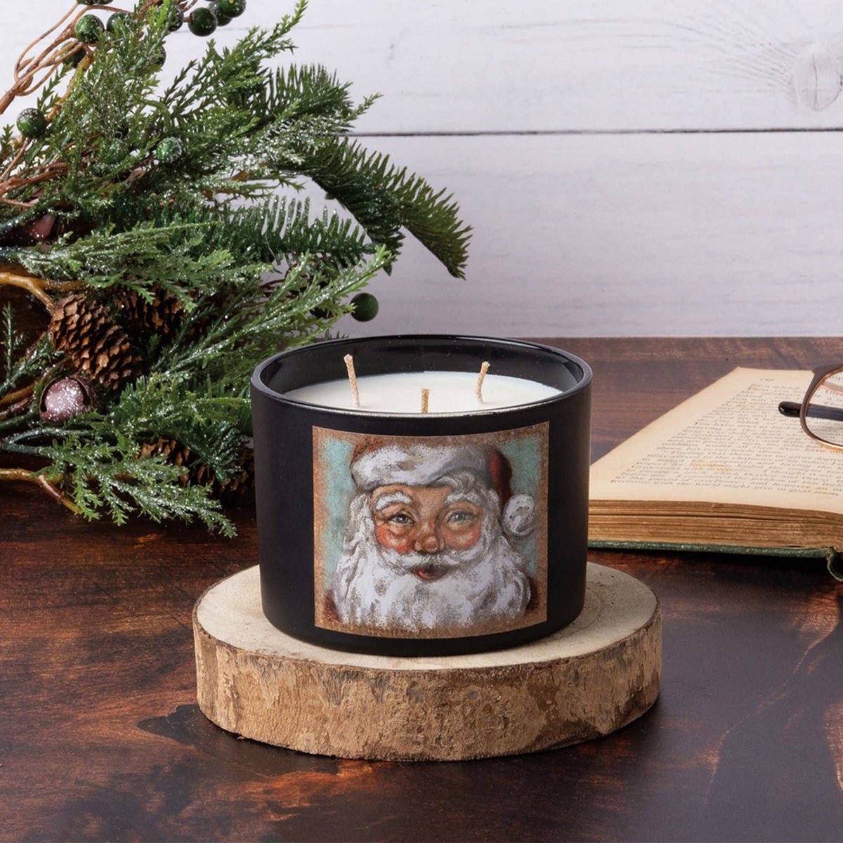 Santa Candle