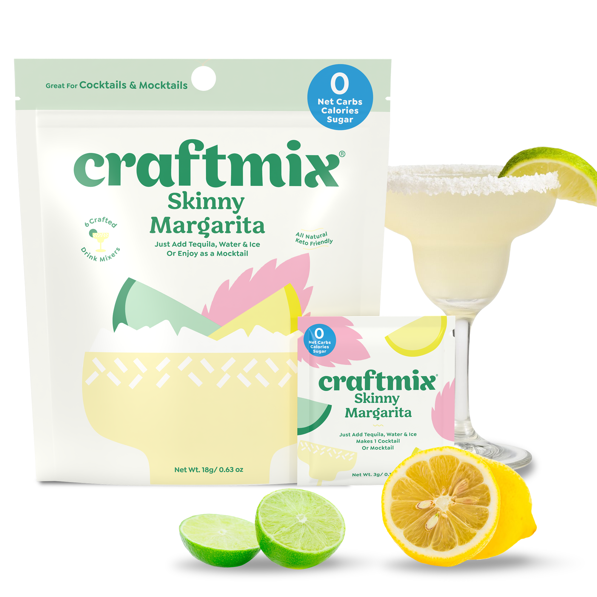 8565. Skinny Margarita Cocktail Mixer
