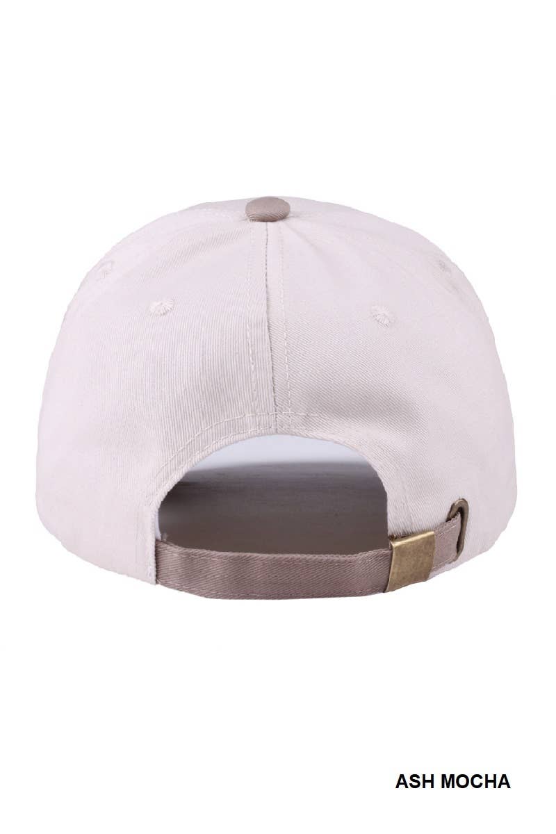 Champagne Problems Two Tone Canvas Cotton Cap