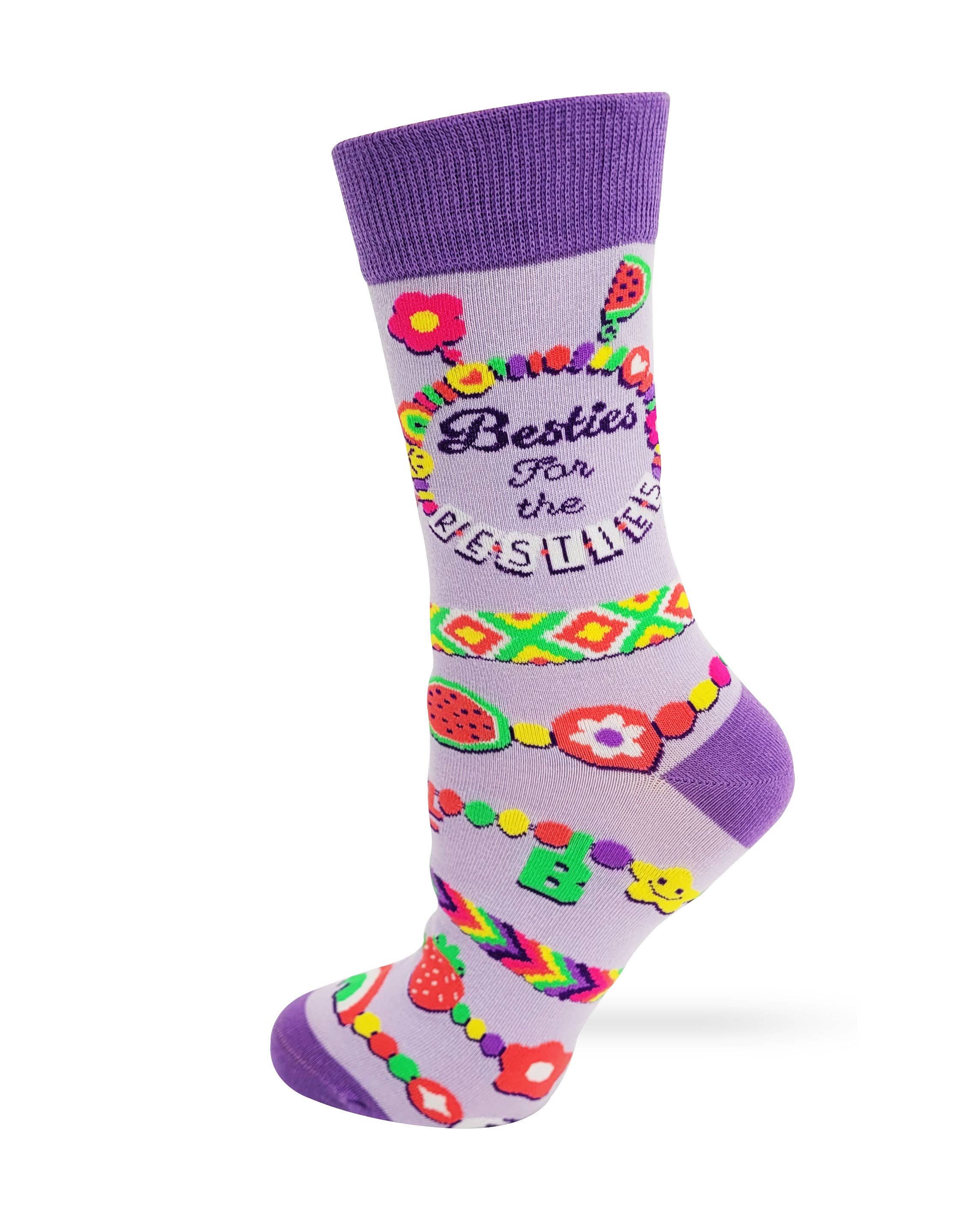 Besties for the Resties Women's Crew Socks