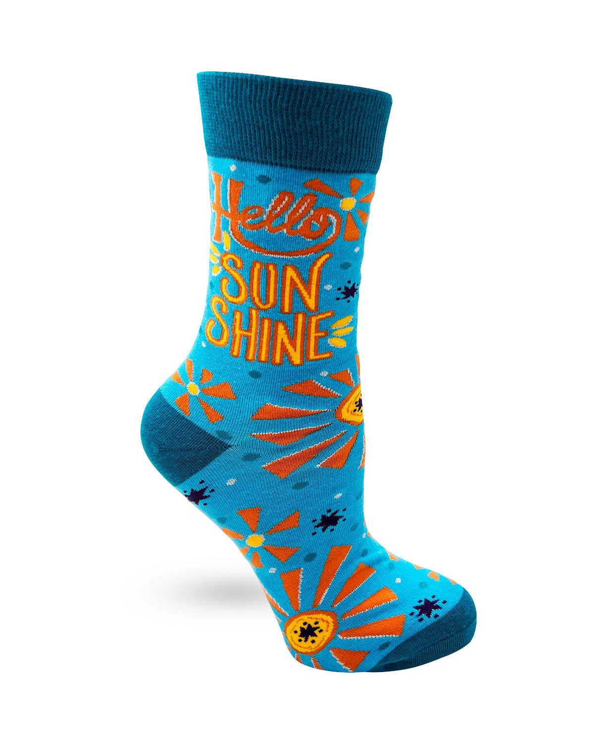 8615. Hello Sunshine Women's Crew Socks